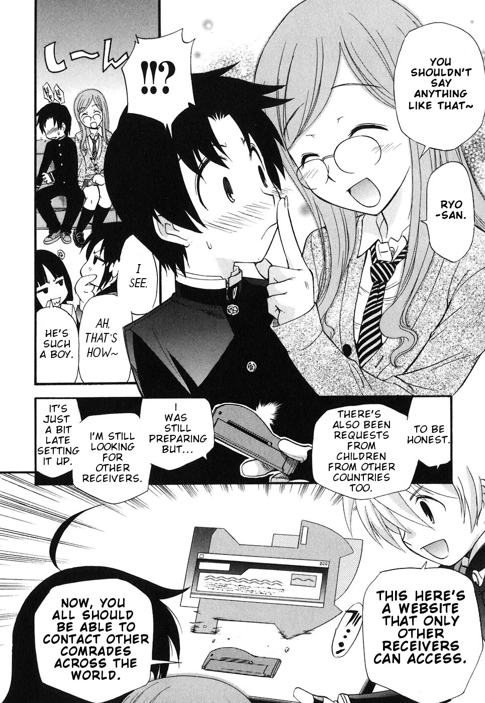 Sora no Kanata no! Chapter 6 page 15 - Chapter 6: Friends of the World.