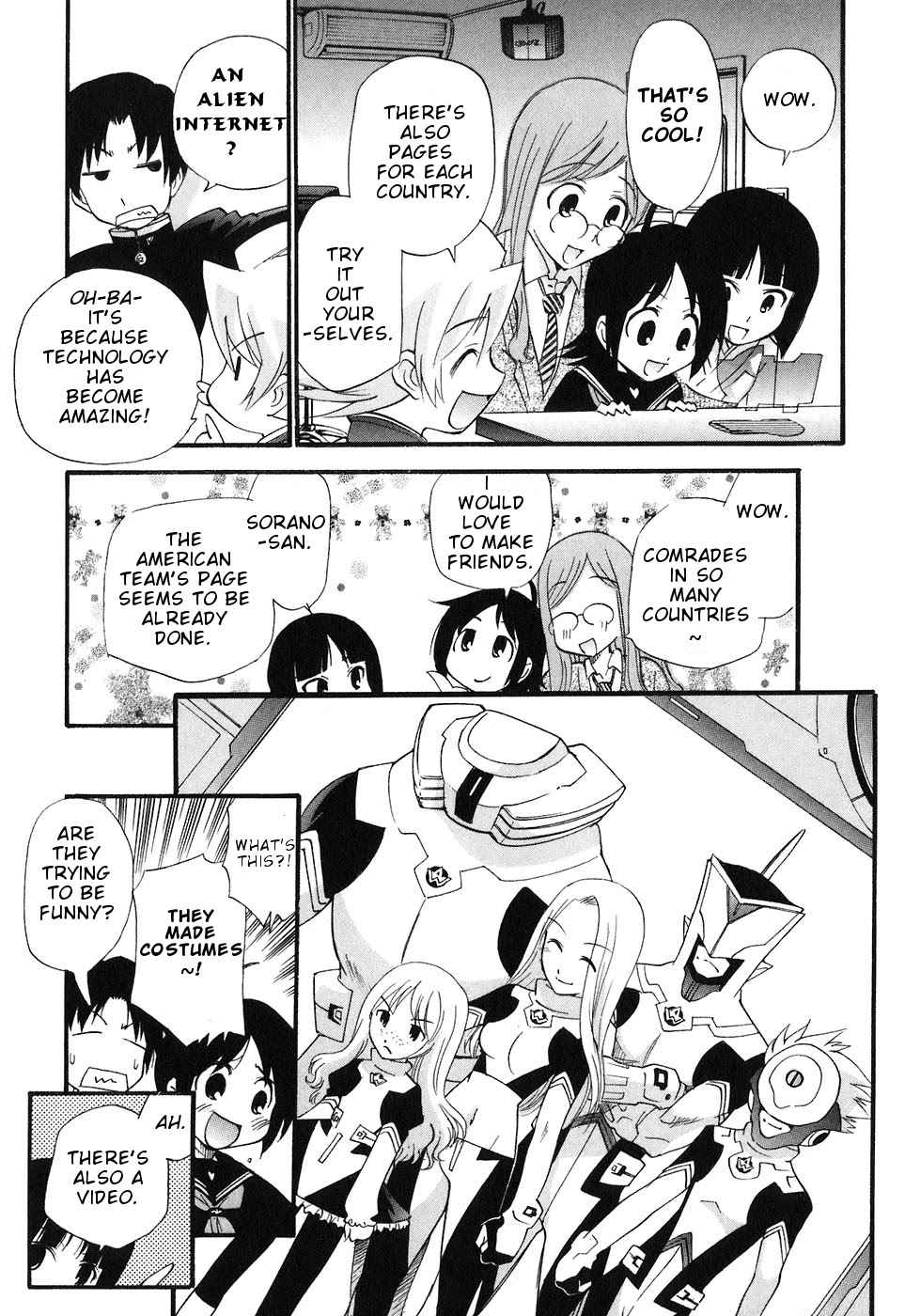 Sora no Kanata no! Chapter 6 page 16 - Chapter 6: Friends of the World.