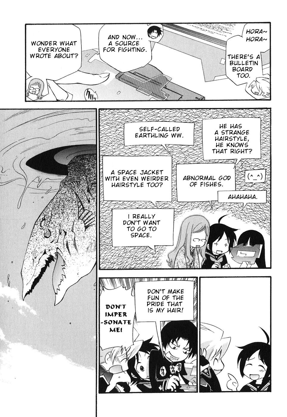 Sora no Kanata no! Chapter 6 page 18 - Chapter 6: Friends of the World.