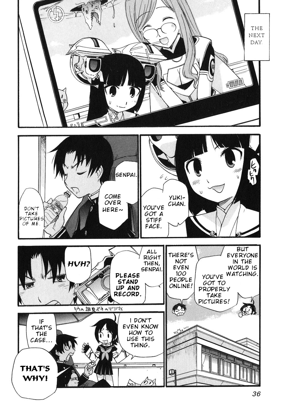 Sora no Kanata no! Chapter 6 page 19 - Chapter 6: Friends of the World.