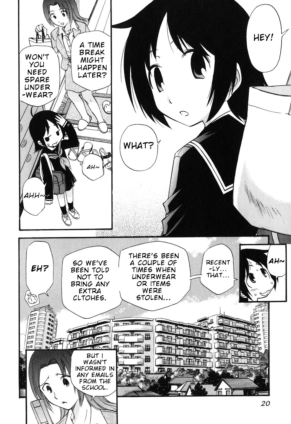 Sora no Kanata no! Chapter 6 page 3 - Chapter 6: Friends of the World.