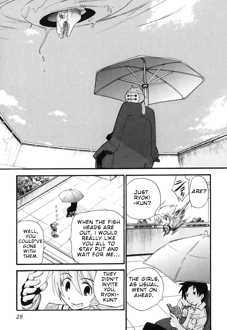 Sora no Kanata no! Chapter 6 page 8 - Chapter 6: Friends of the World.