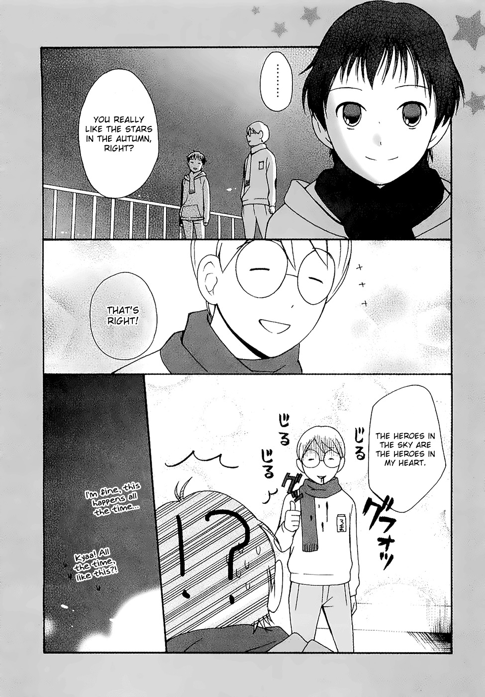 Sora no Manimani Chapter 21 page 33 - Chapter 21: Everyone's Starry Sky