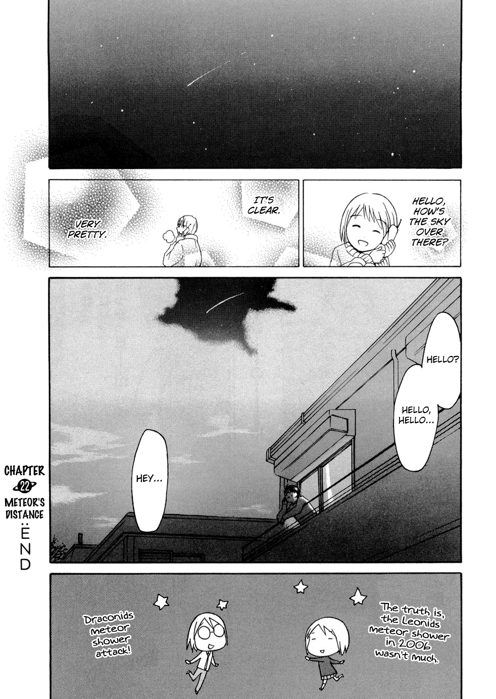 Sora no Manimani Chapter 22 page 34 - Chapter 22: Meteor's Distance