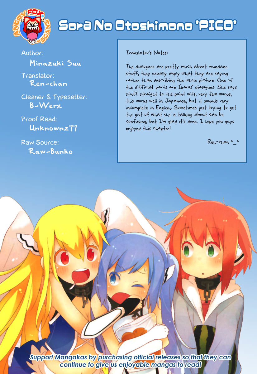 Sora no Otoshimono Pico Chapter 2 page 8 - Chapter 2
