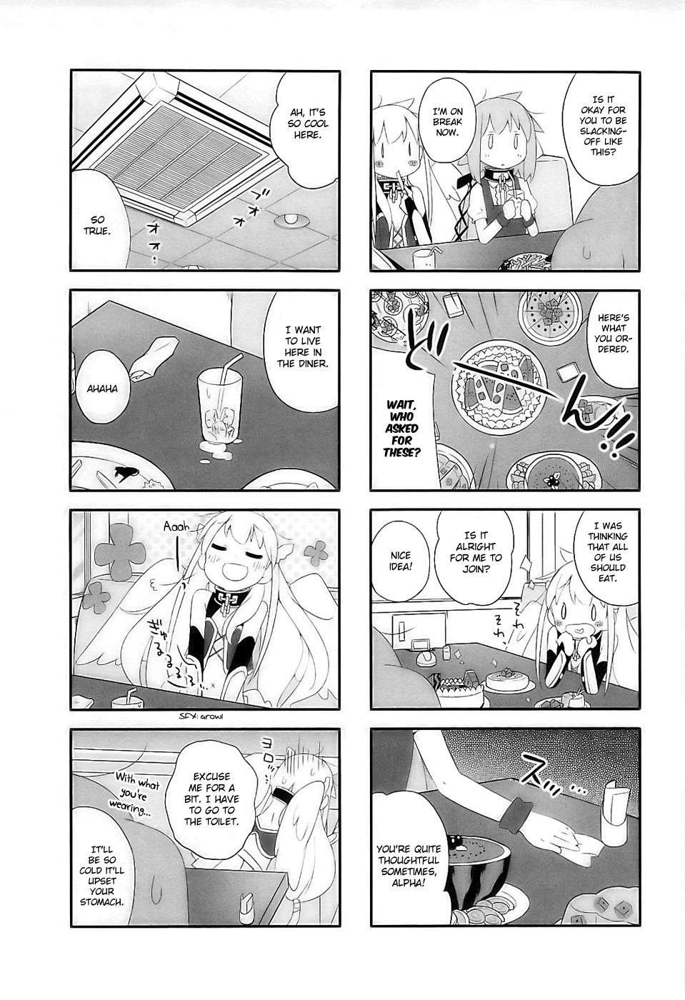 Sora no Otoshimono Pico Chapter 3 page 9 - Chapter 3