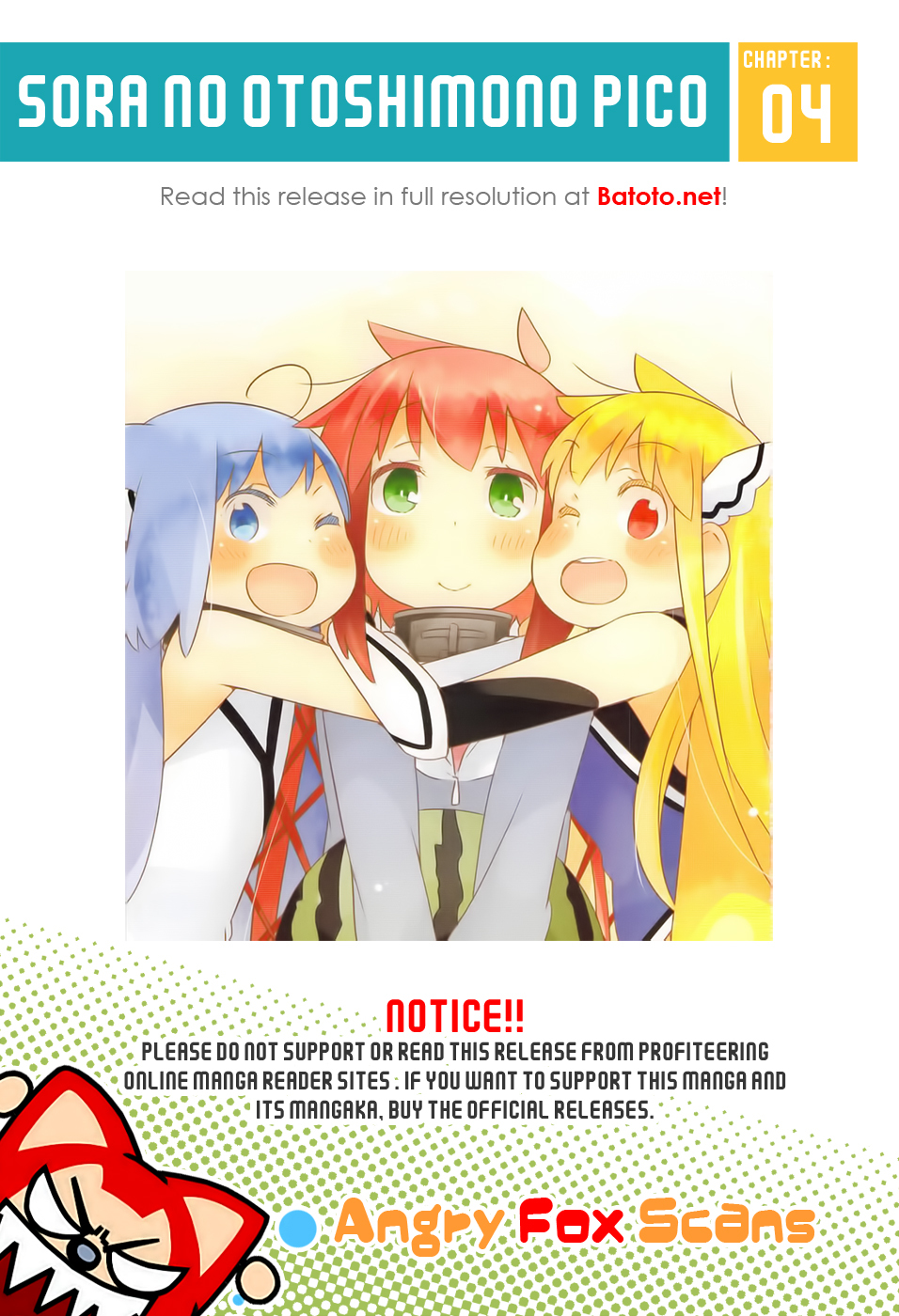 Sora no Otoshimono Pico Chapter 4 page 1 - Chapter 4