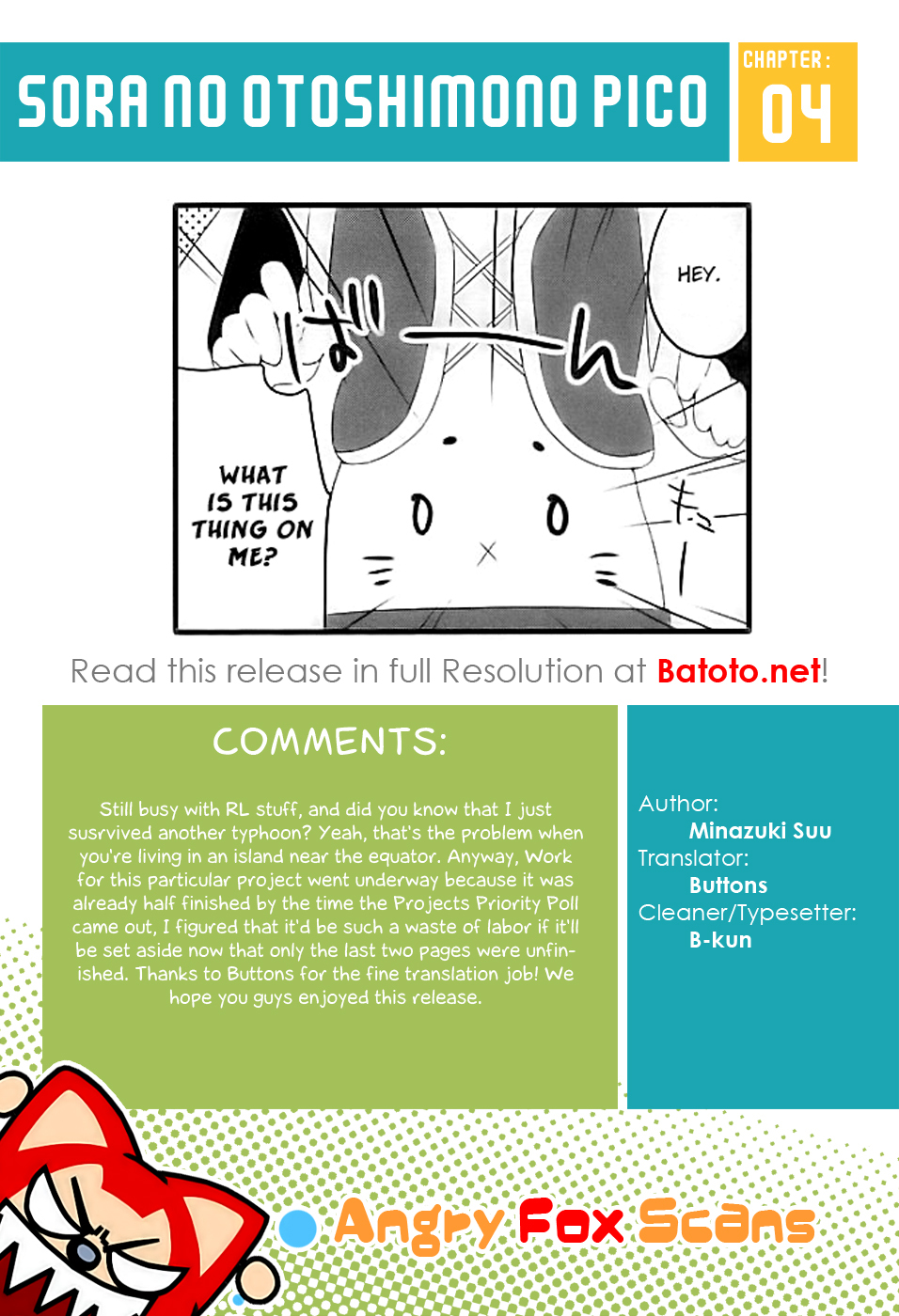 Sora no Otoshimono Pico Chapter 4 page 12 - Chapter 4