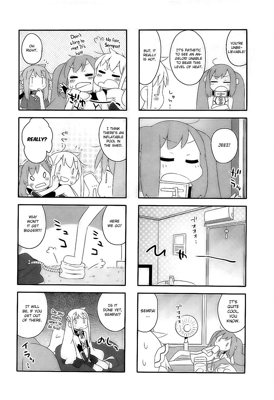Sora no Otoshimono Pico Chapter 4 page 4 - Chapter 4
