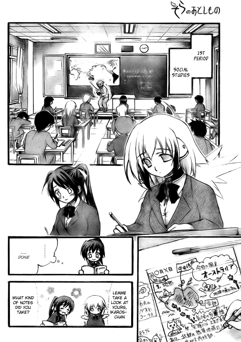 Sora no Otoshimono Chapter 12 page 8 - Chapter 12: School