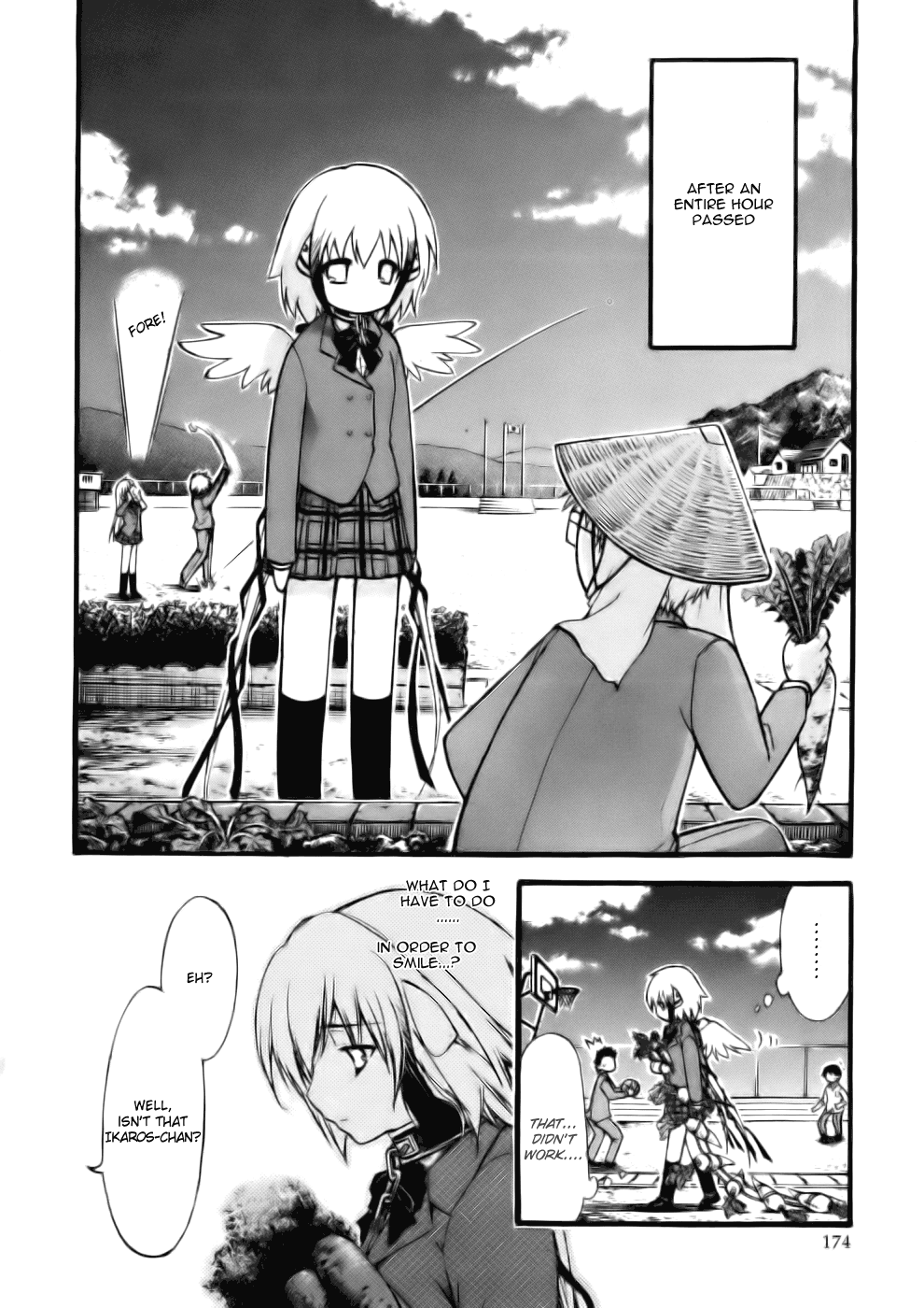 Sora no Otoshimono Chapter 14 page 12 - Chapter 14: Smile Attack