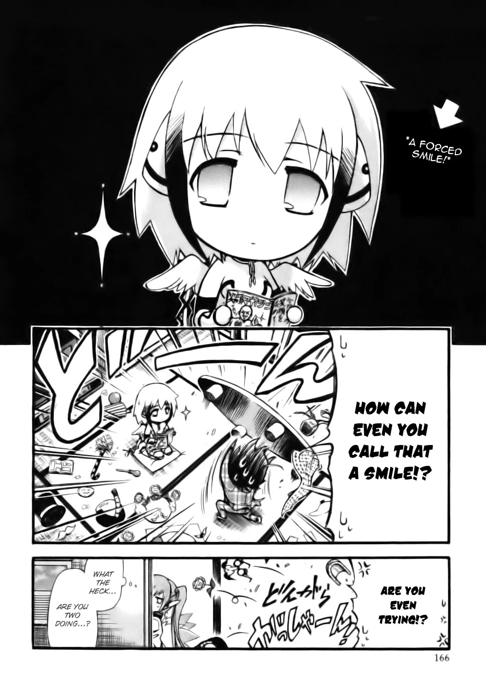 Sora no Otoshimono Chapter 14 page 4 - Chapter 14: Smile Attack