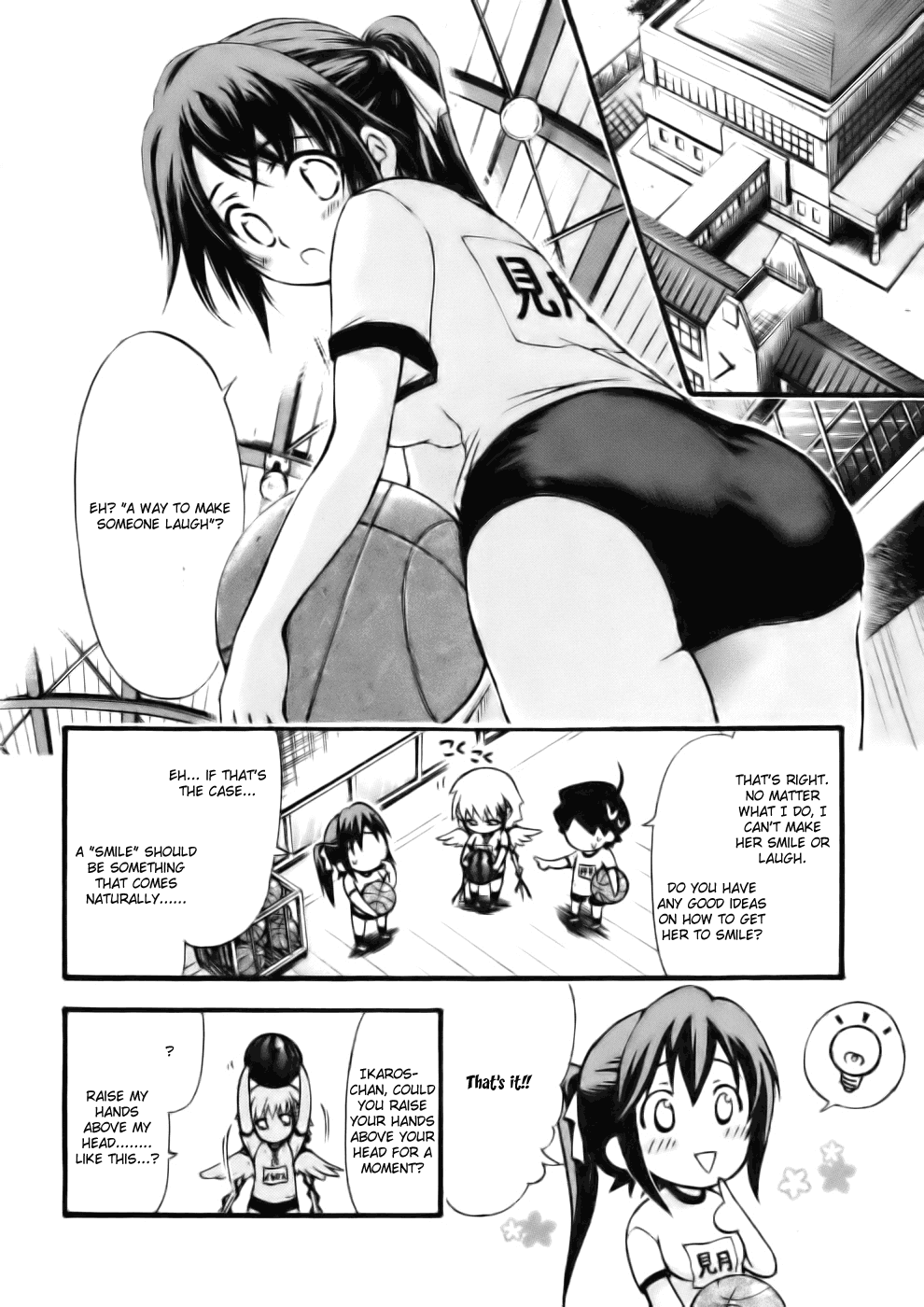 Sora no Otoshimono Chapter 14 page 6 - Chapter 14: Smile Attack