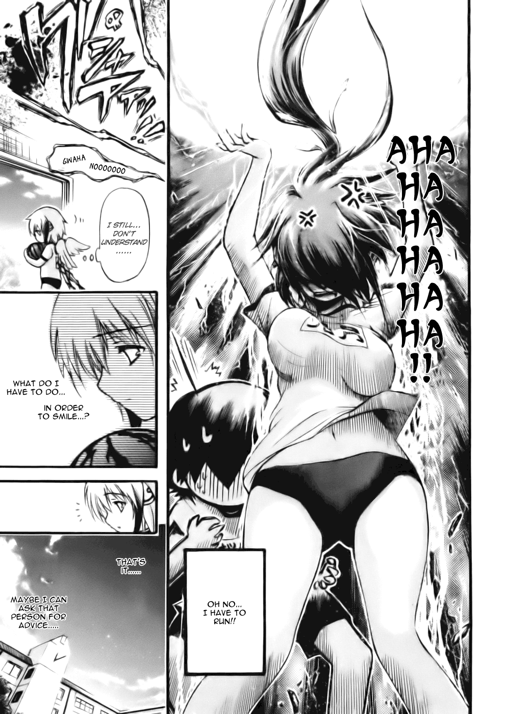 Sora no Otoshimono Chapter 14 page 9 - Chapter 14: Smile Attack