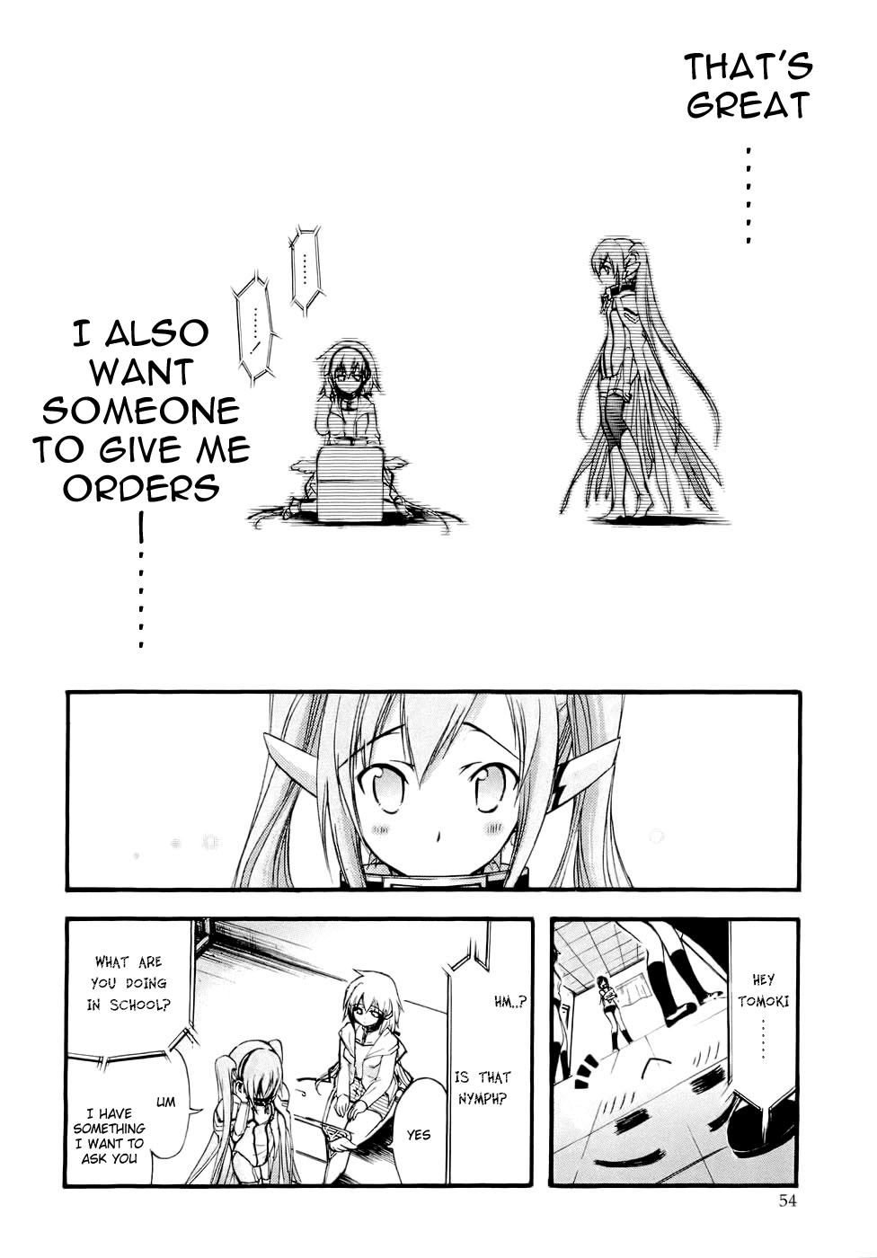 Sora no Otoshimono Chapter 16 page 10 - Chapter 16: Orders