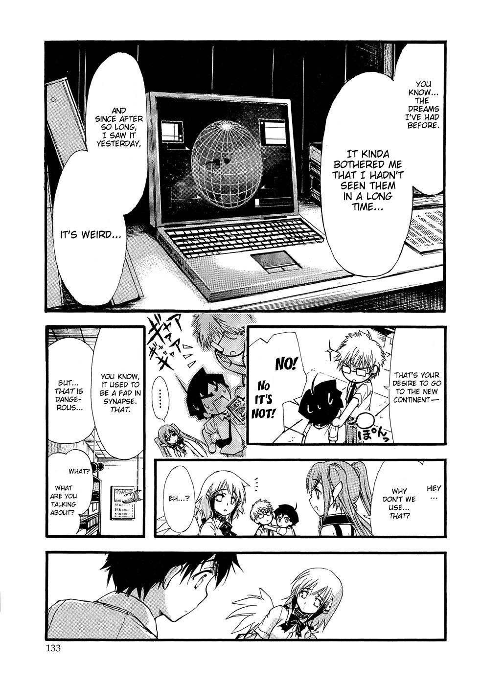 Sora no Otoshimono Chapter 18 page 7 - Chapter 18: Dive