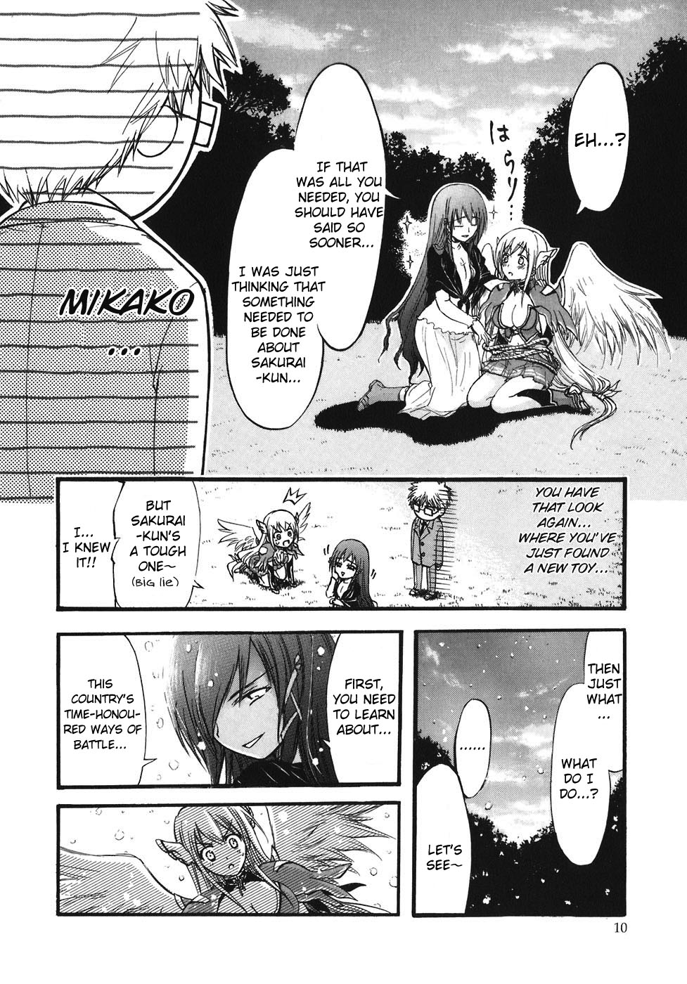 Sora no Otoshimono Chapter 23 page 14 - Chapter 23: War