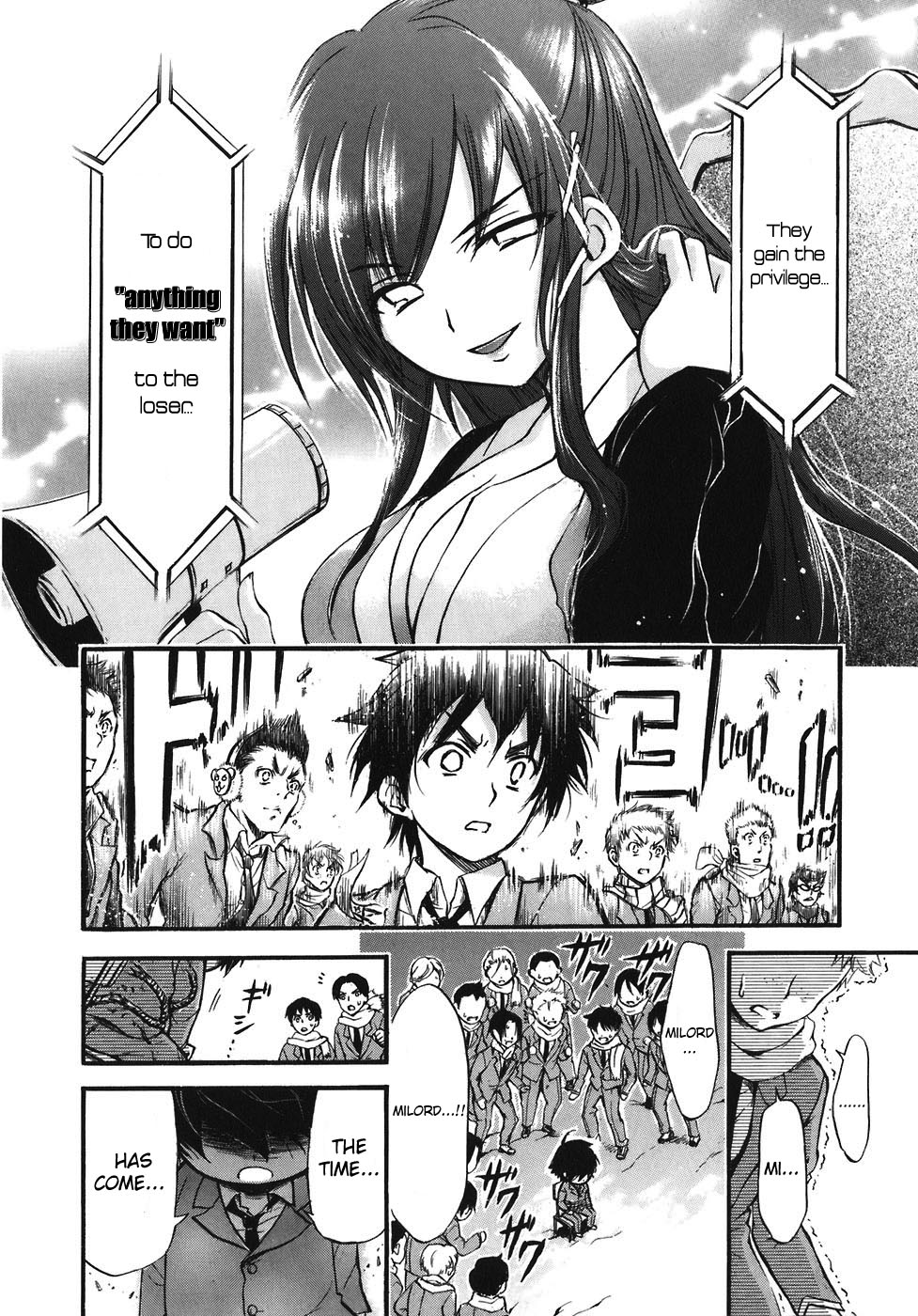 Sora no Otoshimono Chapter 23 page 18 - Chapter 23: War