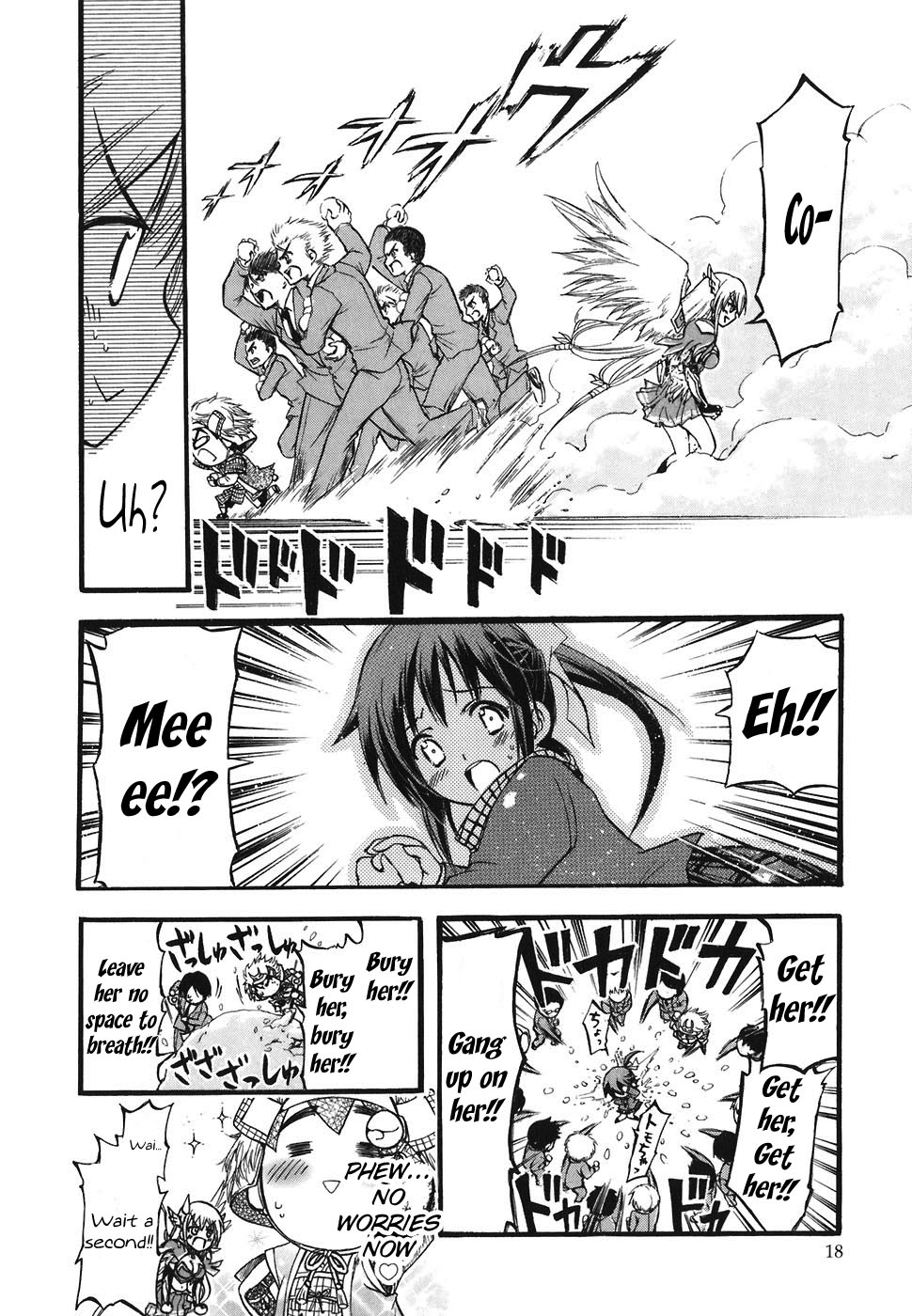 Sora no Otoshimono Chapter 23 page 22 - Chapter 23: War