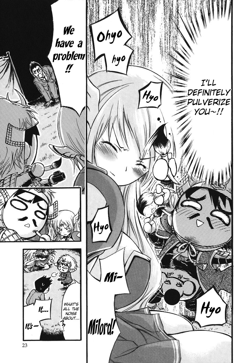 Sora no Otoshimono Chapter 23 page 27 - Chapter 23: War