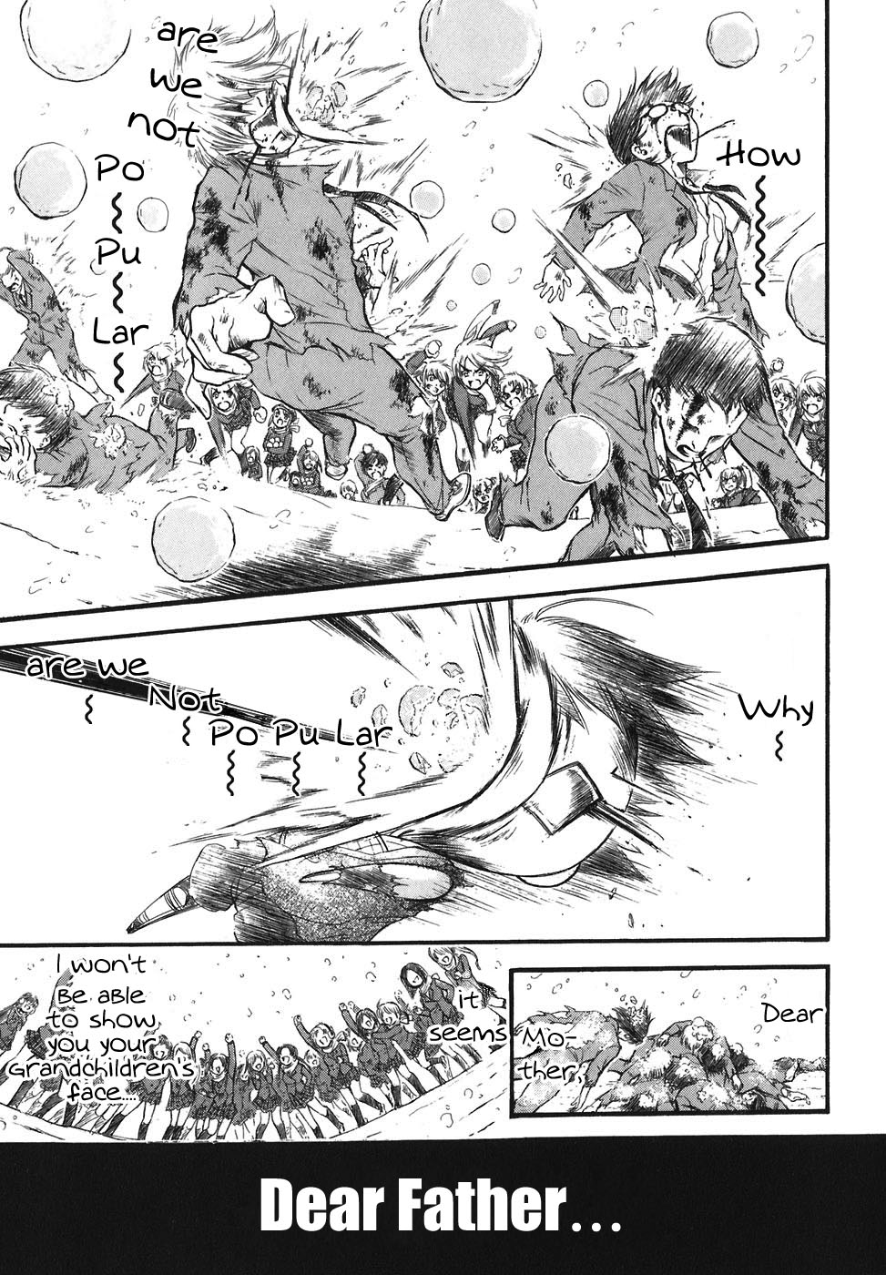 Sora no Otoshimono Chapter 23 page 35 - Chapter 23: War