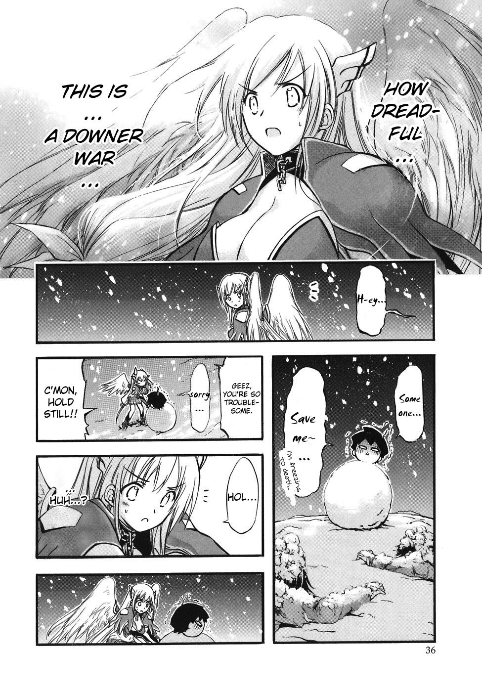 Sora no Otoshimono Chapter 23 page 37 - Chapter 23: War