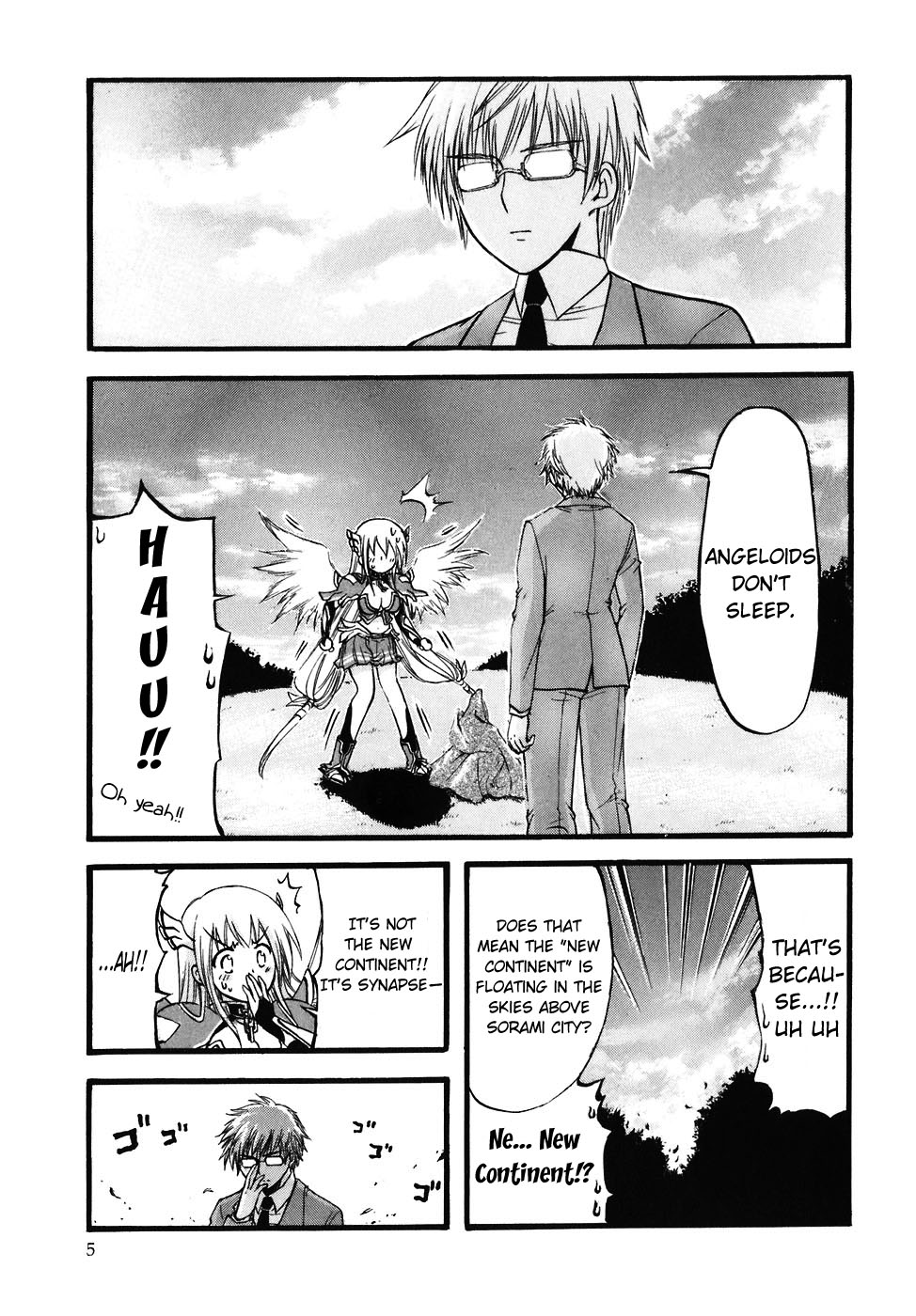 Sora no Otoshimono Chapter 23 page 9 - Chapter 23: War