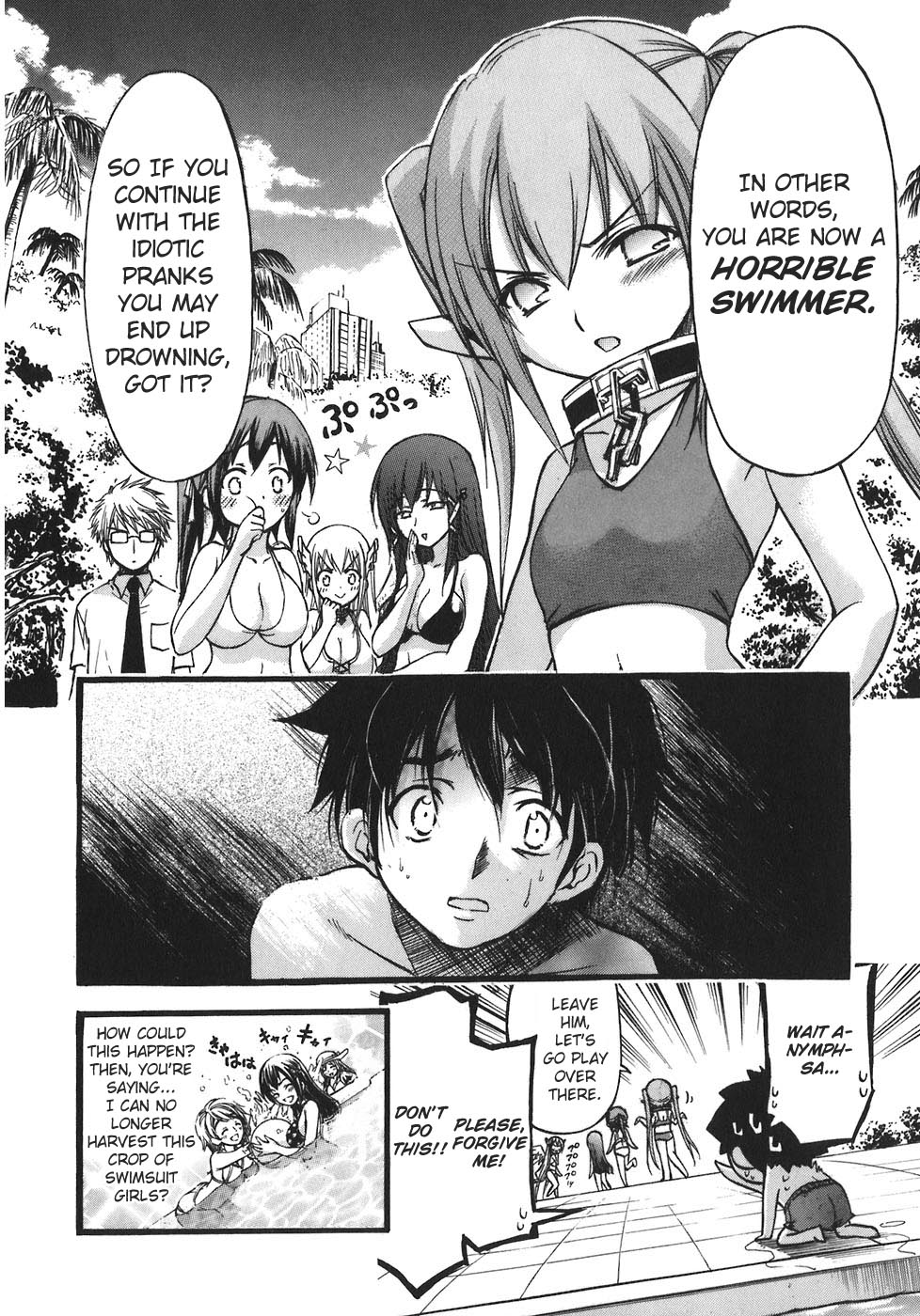 Sora no Otoshimono Chapter 27 page 26 - Chapter 27: Swimming