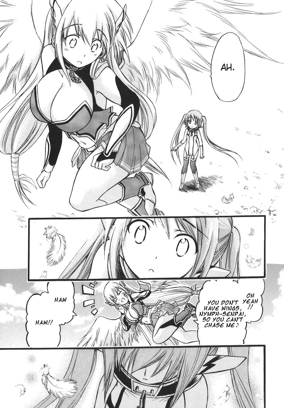 Sora no Otoshimono Chapter 28 page 32 - Chapter 28: Survival