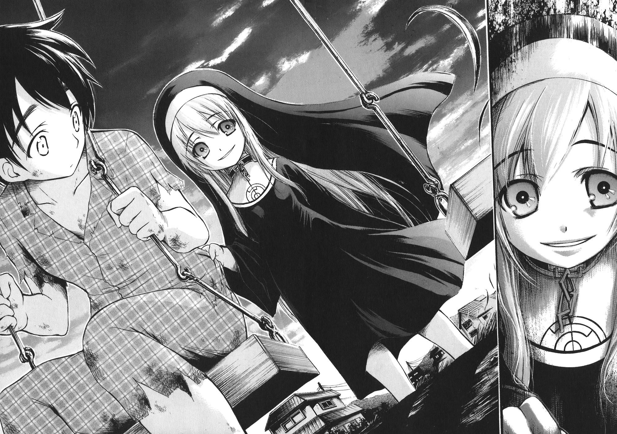 Sora no Otoshimono Chapter 28 page 35 - Chapter 28: Survival