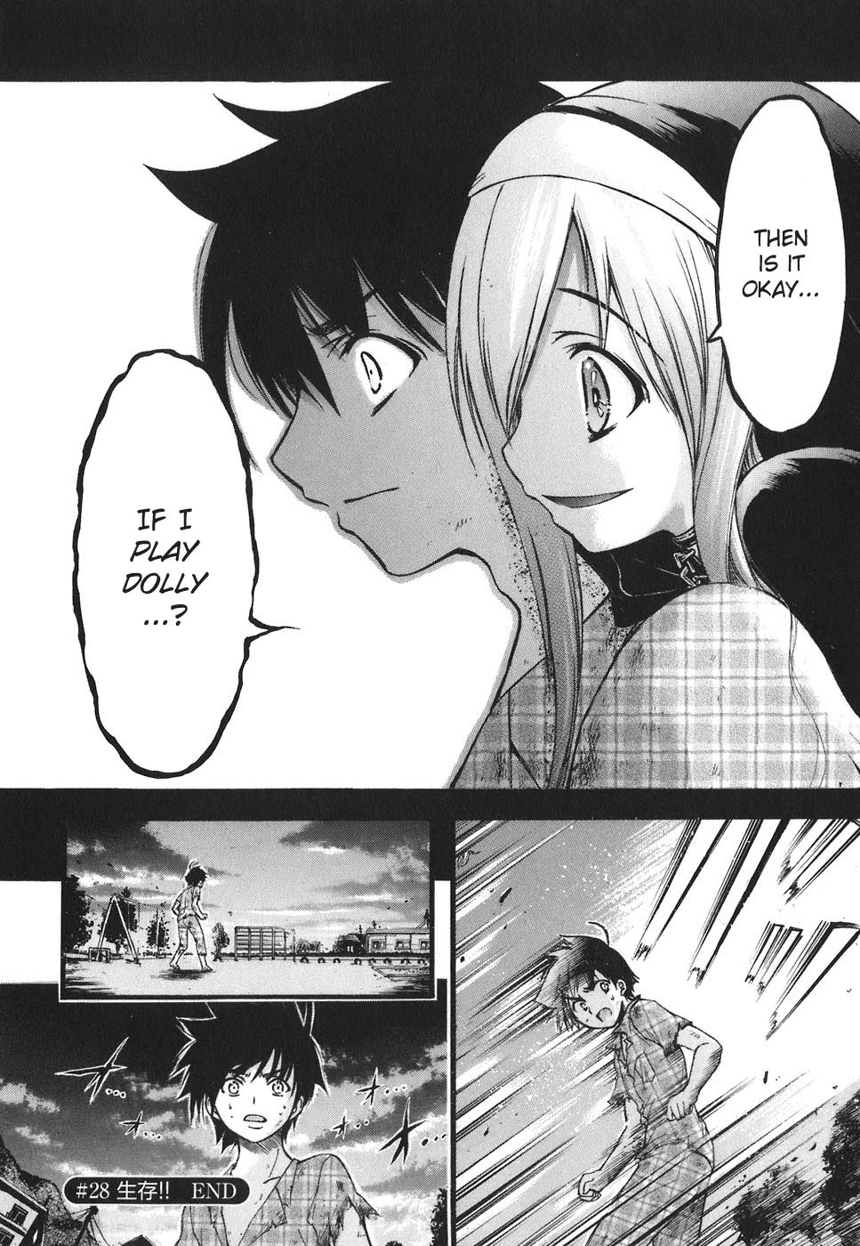 Sora no Otoshimono Chapter 28 page 38 - Chapter 28: Survival