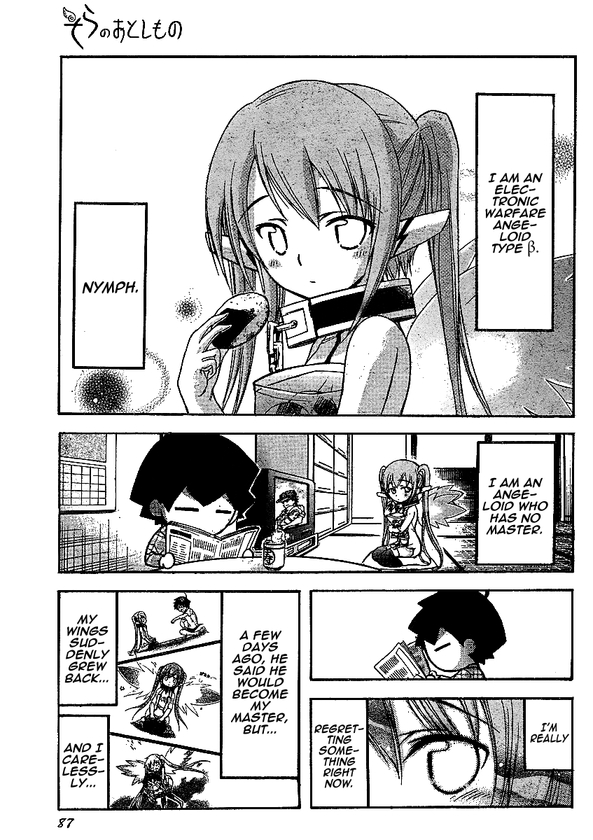Sora no Otoshimono Chapter 34 page 1 - Chapter 34: Joining The Club!!