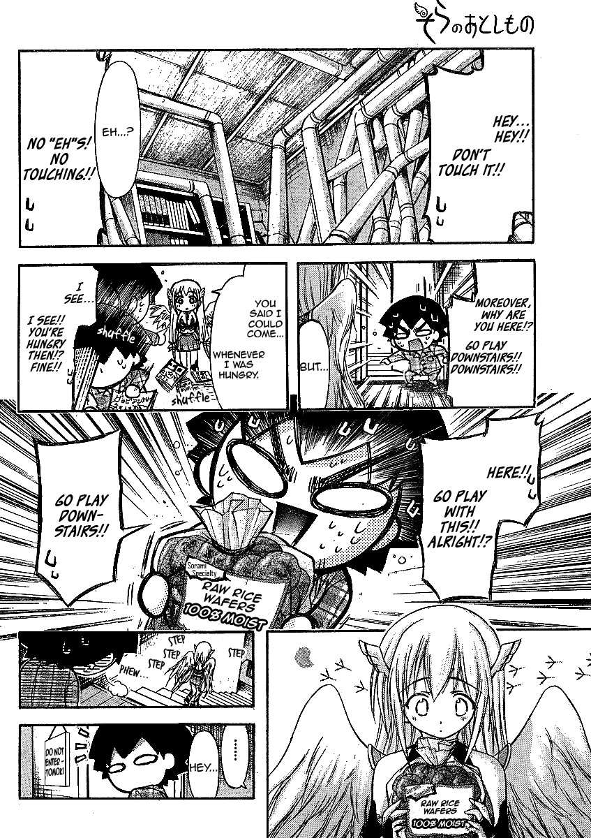 Sora no Otoshimono Chapter 34 page 15 - Chapter 34: Joining The Club!!