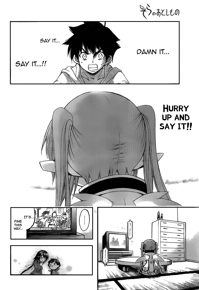 Sora no Otoshimono Chapter 39 page 4 - Chapter 39: Conflict!!