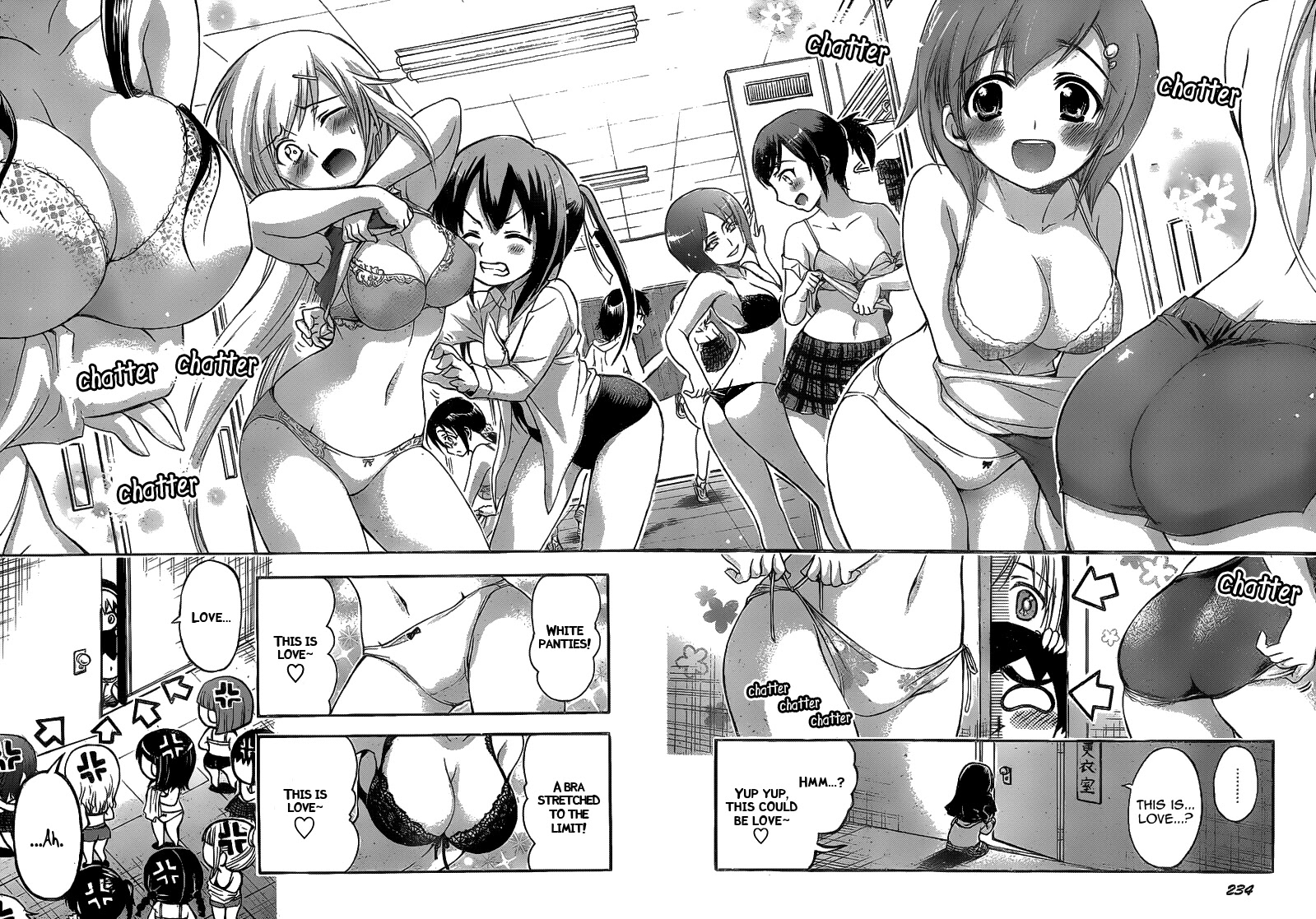 Sora no Otoshimono Chapter 46 page 14 - Chapter 46: Love!!