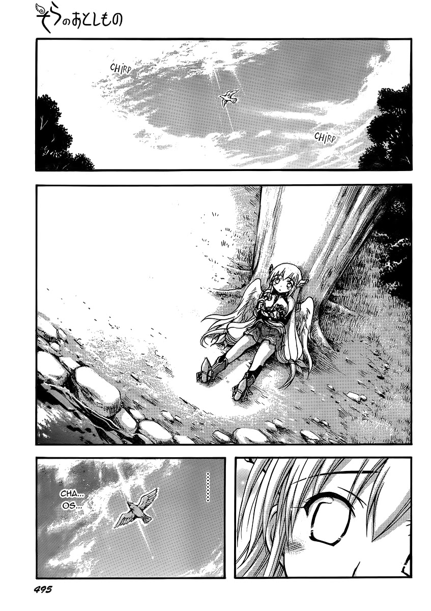 Sora no Otoshimono Chapter 48 page 1 - Chapter 48: Stray Dogs!!