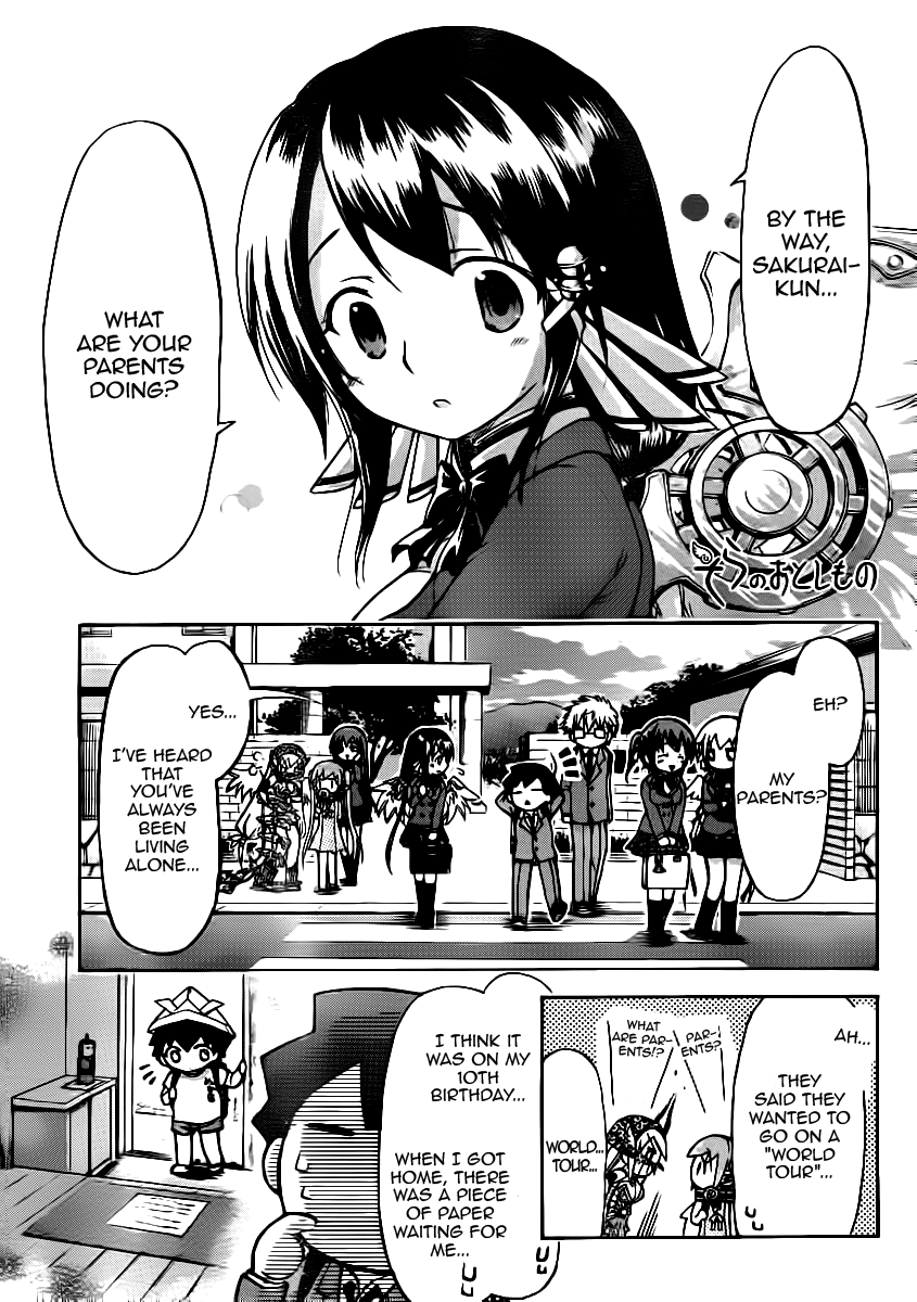 Sora no Otoshimono Chapter 49 page 1 - Chapter 49: Sakurai!!