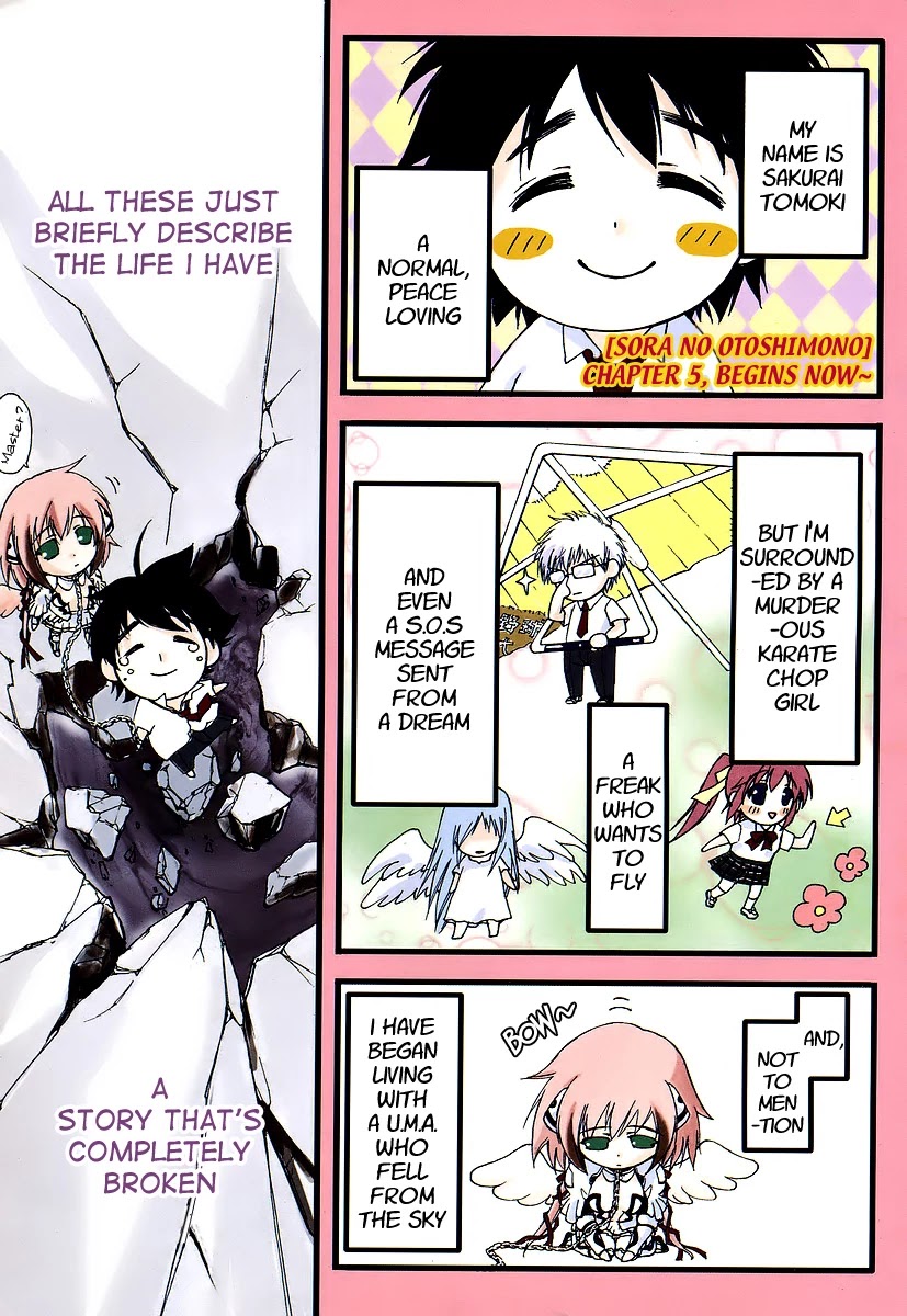 Sora no Otoshimono Chapter 5 page 3 - Chapter 5: Homework