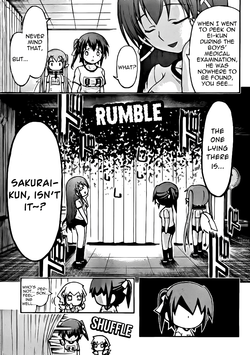 Sora no Otoshimono Chapter 50 page 28 - Chapter 50: Measurement!!