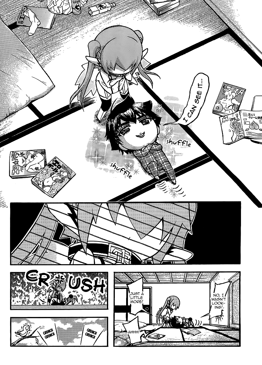 Sora no Otoshimono Chapter 54.3 page 8 - Chapter 54.3: Nymph Arc: But I Just Picked Them Up!