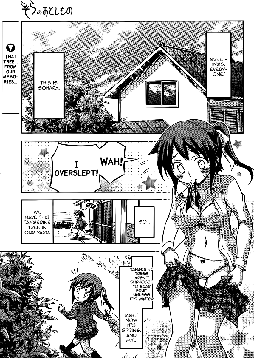 Sora no Otoshimono Chapter 61 page 1 - Chapter 61: Chops!!
