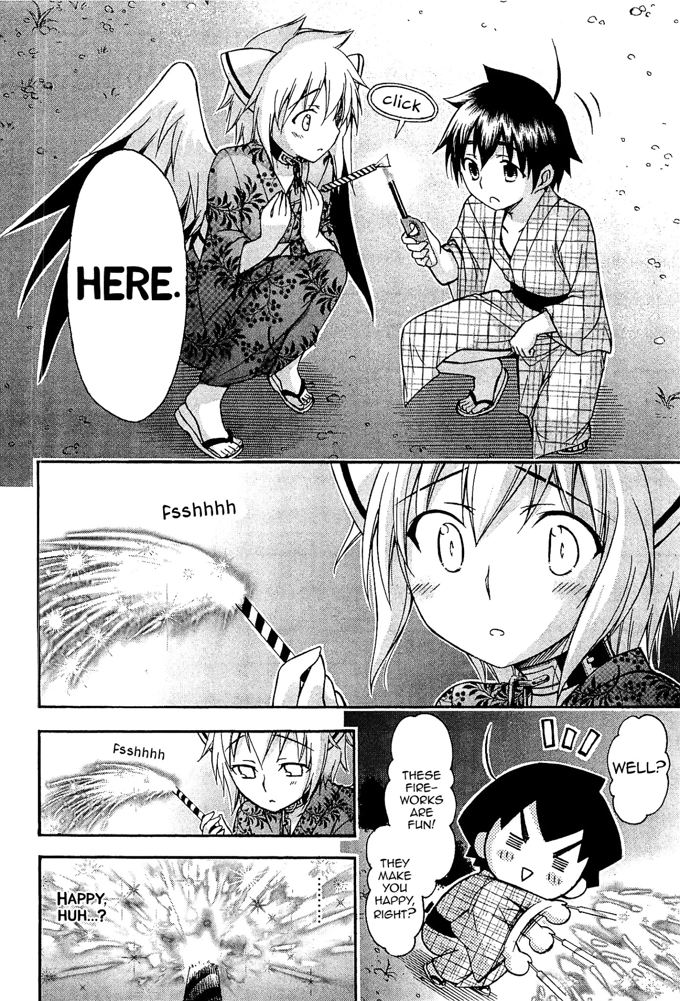 Sora no Otoshimono Chapter 65 page 10 - Chapter 65: Fireworks!!