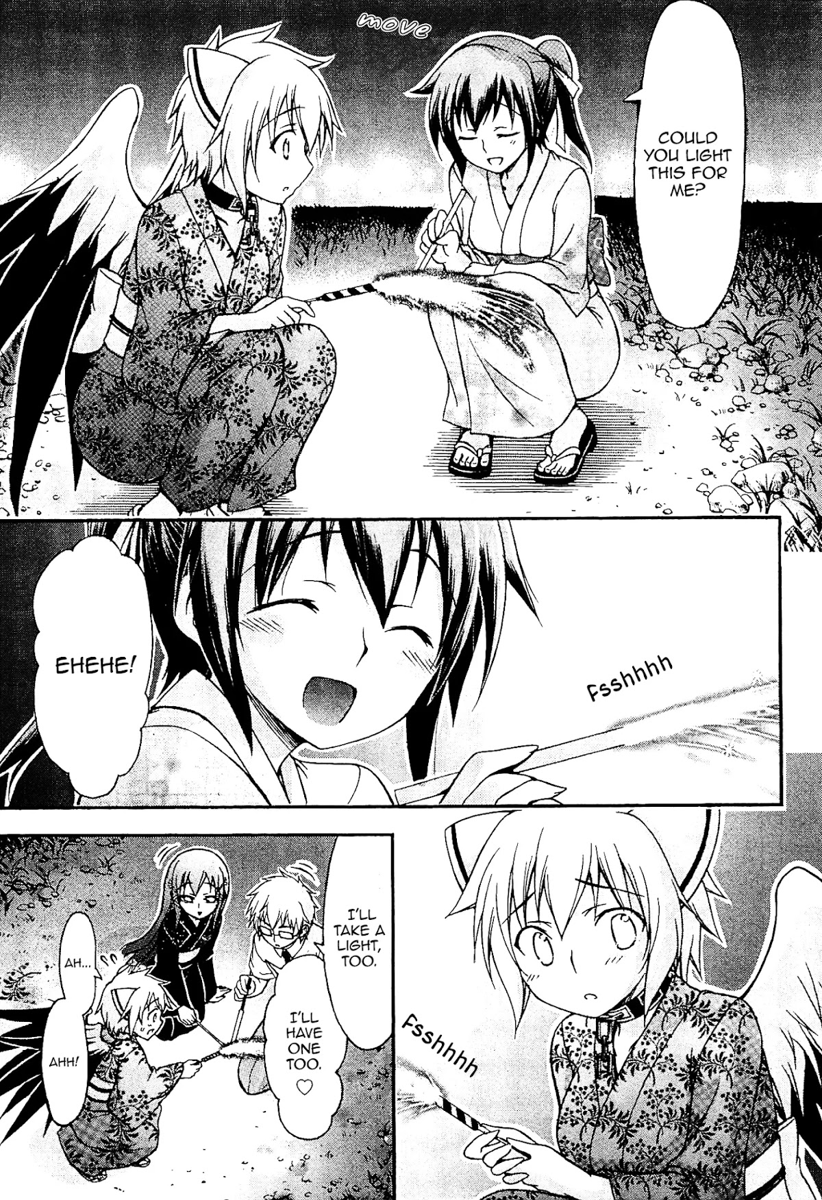 Sora no Otoshimono Chapter 65 page 13 - Chapter 65: Fireworks!!