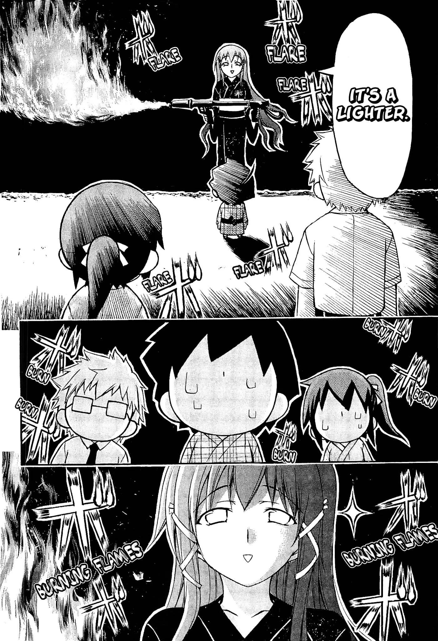 Sora no Otoshimono Chapter 65 page 20 - Chapter 65: Fireworks!!