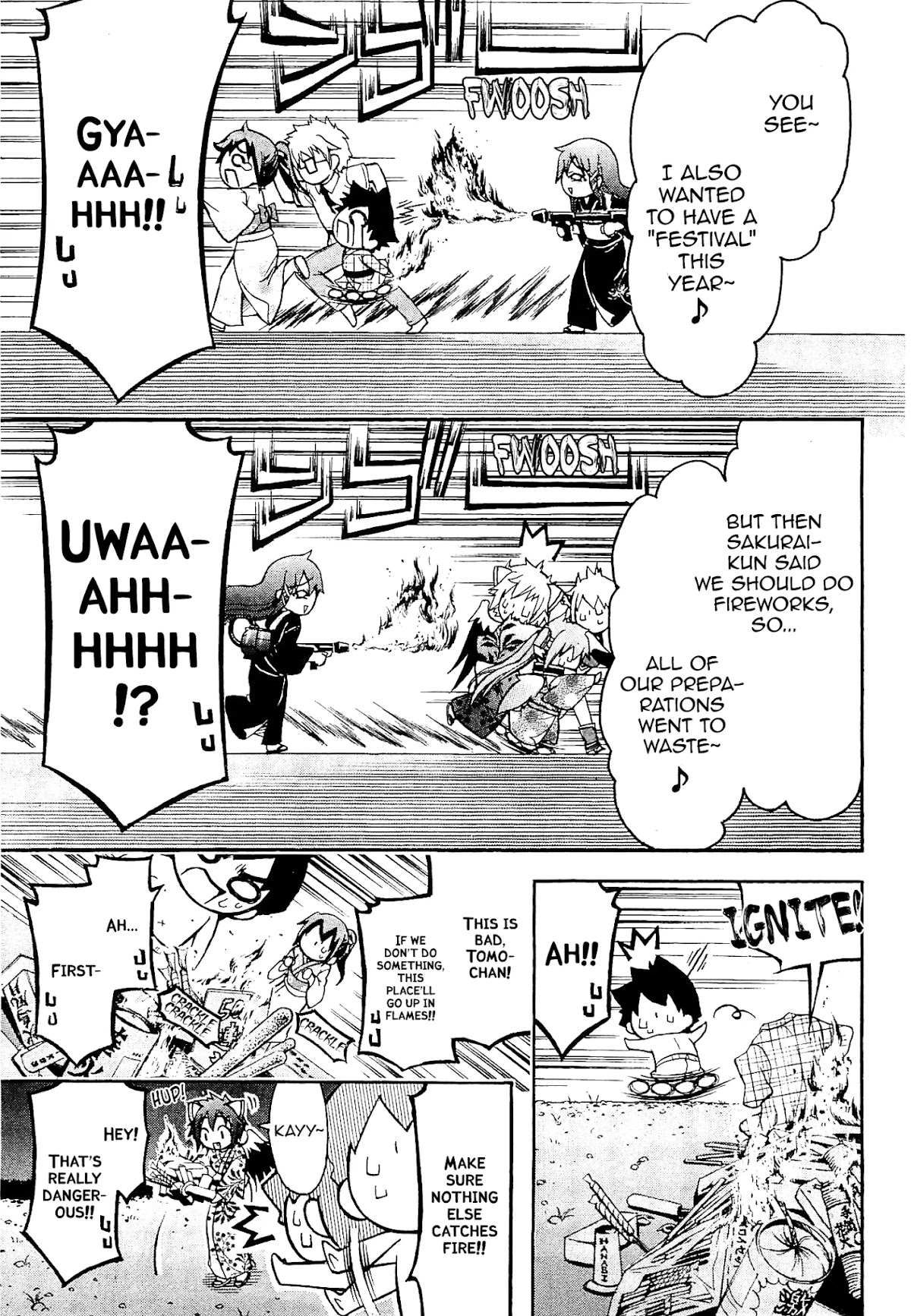 Sora no Otoshimono Chapter 65 page 21 - Chapter 65: Fireworks!!