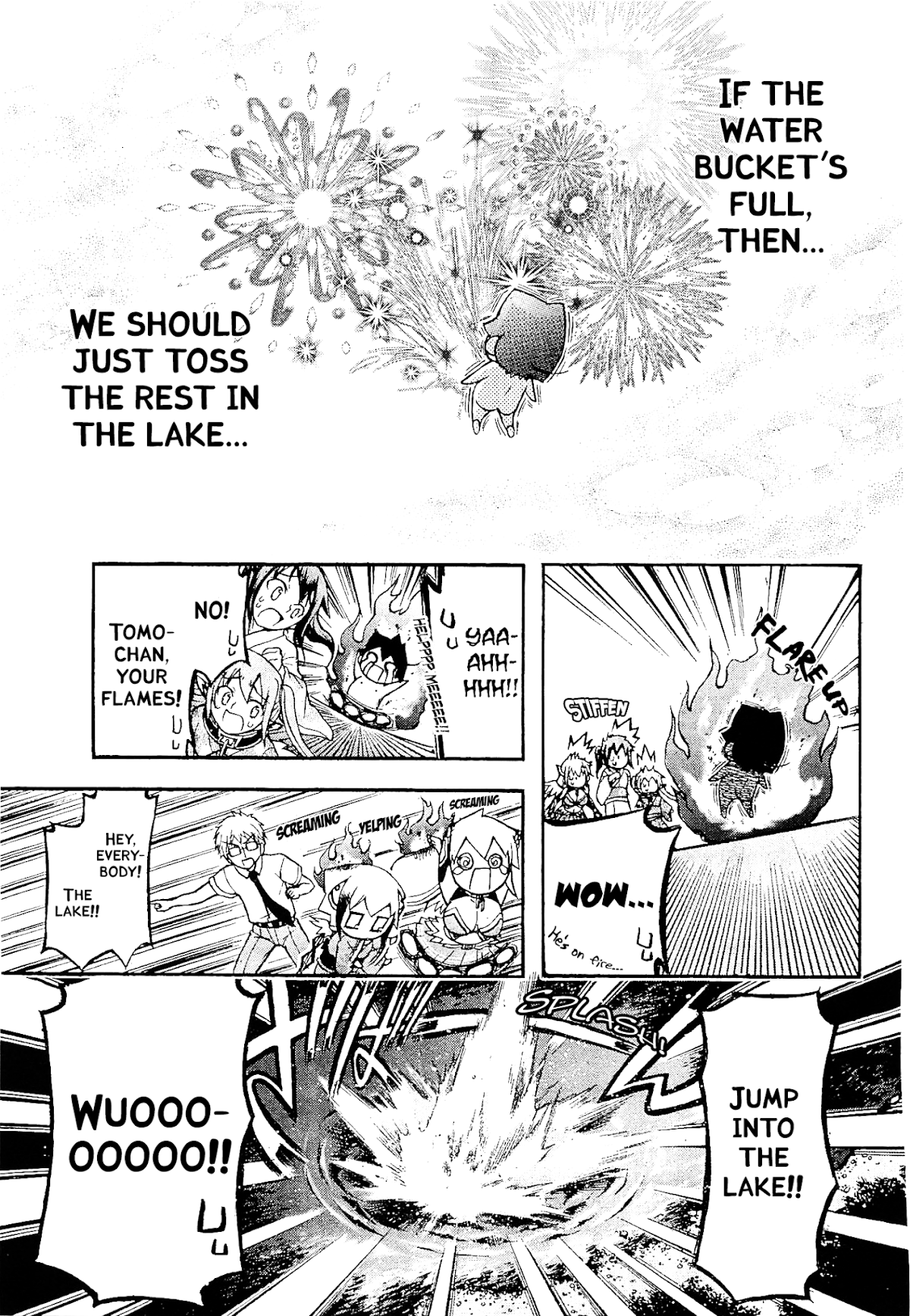 Sora no Otoshimono Chapter 65 page 25 - Chapter 65: Fireworks!!