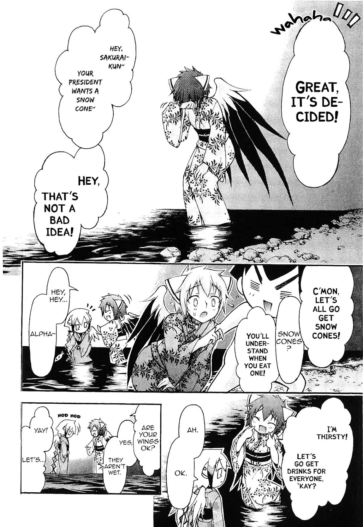 Sora no Otoshimono Chapter 65 page 34 - Chapter 65: Fireworks!!