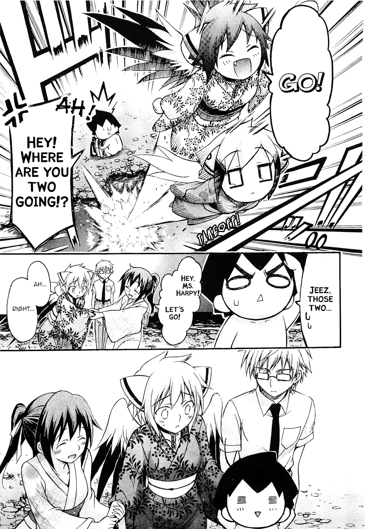 Sora no Otoshimono Chapter 65 page 35 - Chapter 65: Fireworks!!