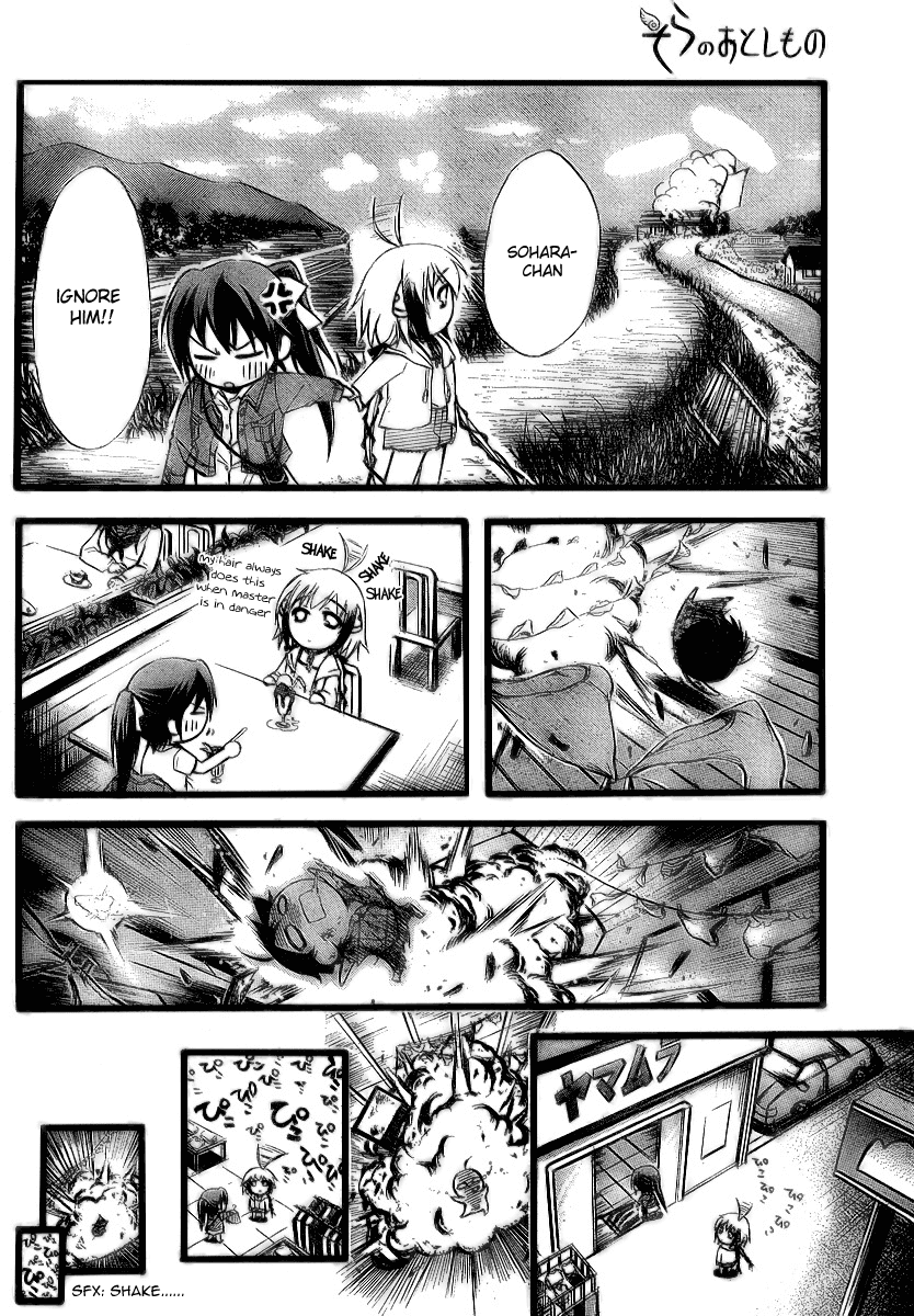 Sora no Otoshimono Chapter 7 page 22 - Chapter 7: Blown up