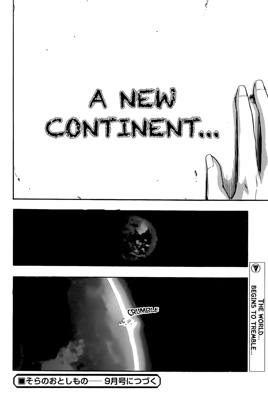 Sora no Otoshimono Chapter 72 page 44 - Chapter 72: Stone!!
